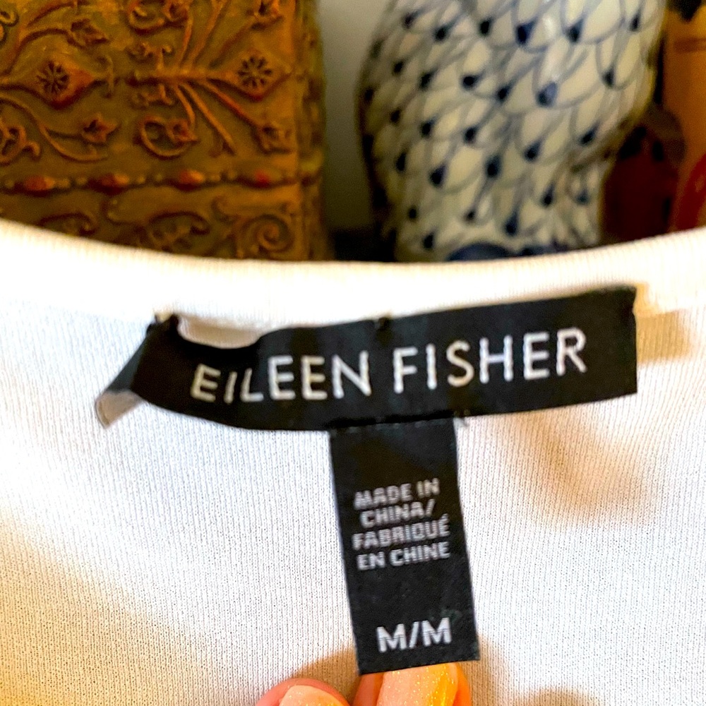 Eileen Fisher 100% Silk Top